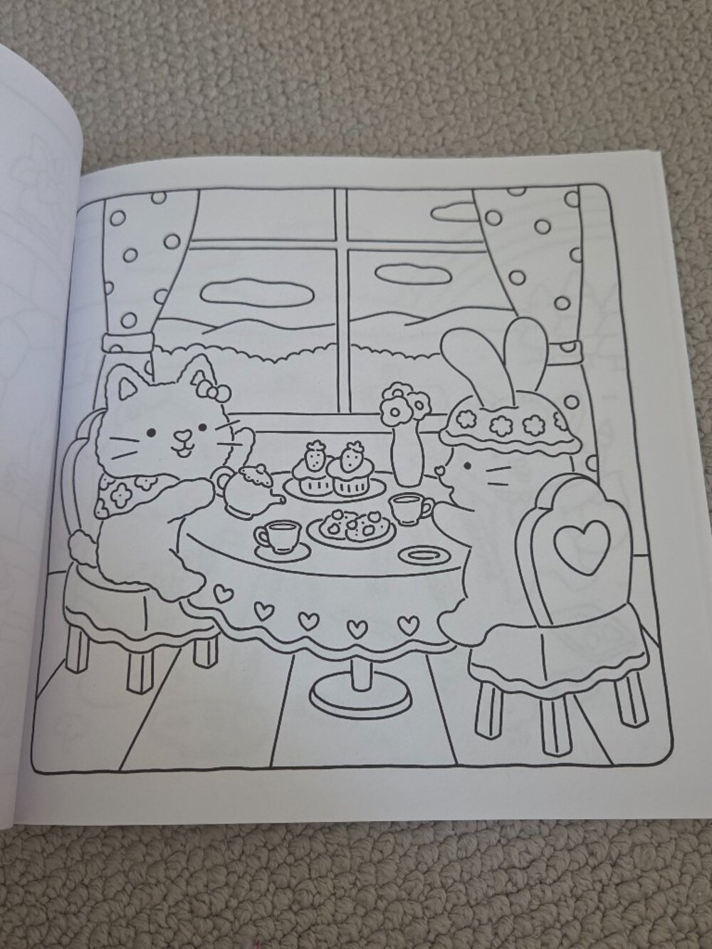 Fuzzy Friends Colouring Book - Picture 3 of 5